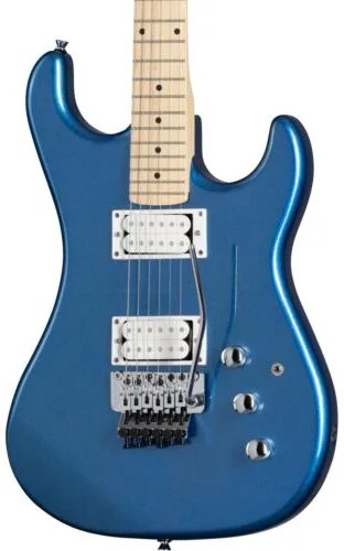 Kramer Pacer Classic Floyd Rose Electric Guitar, Radio Blue Metallic