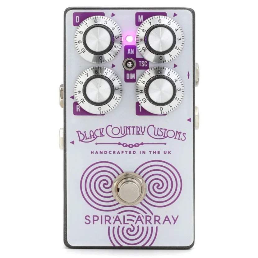 Laney BCC Spiral Array Black Country Customs Chorus Guitar Effects Pedal