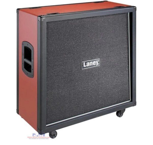 Laney GS412VR 240W 4x12 Guitar Speaker Cab Black and Red