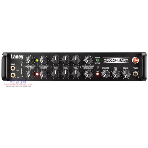 Laney IRT-Studio Ironheart Rack Tube Guitar Head with USB Interface