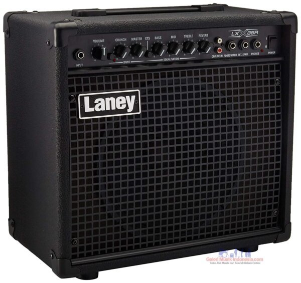 Laney LX35R 35W 1x8 Guitar Combo Amp (Black&Red)