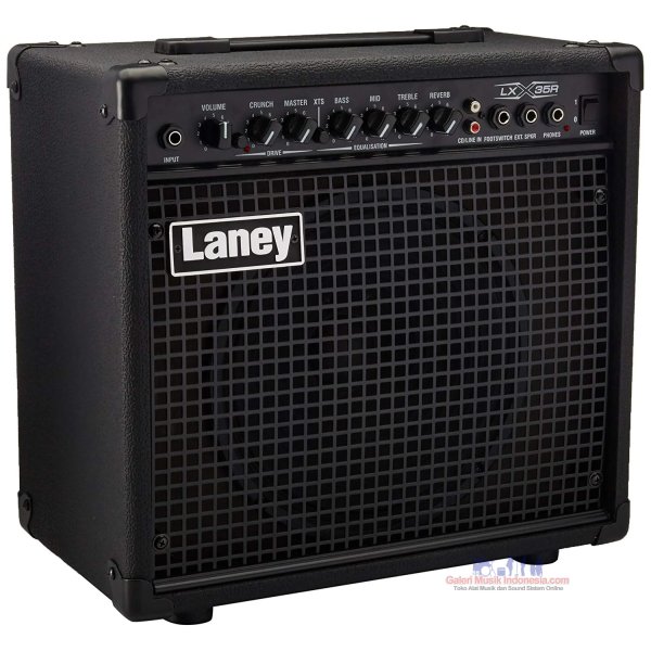 Laney LX35R 35W 1x8 Guitar Combo Amp (Black&Red)