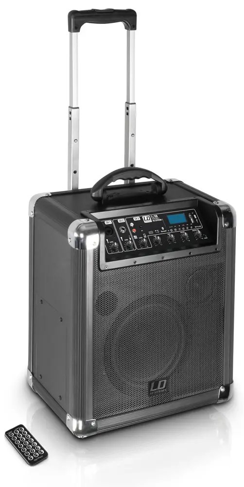 LD Systems Roadjack 10 Battery Powered Bluetooth Loudspeaker with Mixer
