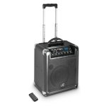 products ld systems roadjack 8 battery powered bluetooth loudspeaker with mixer 4104