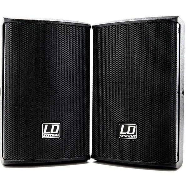 LD Systems SAT 42 G2 4 inch Passive Installation Monitor Speaker, Black (pair)