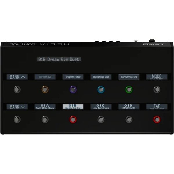 Line 6 Helix Control - Floor Controller for Helix Rack