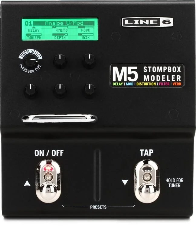 Line 6 M5 Stompbox Modeler Guitar Multi Effects Pedal