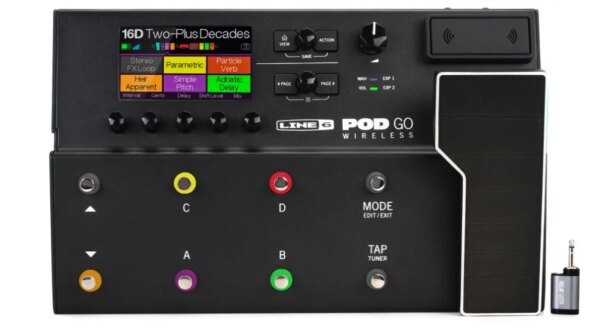 Line 6 POD GO Wireless Guitar Multi Effects Floor Processor
