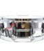 products ludwig brass chrome lb400b 5 x14 snare drum 8253