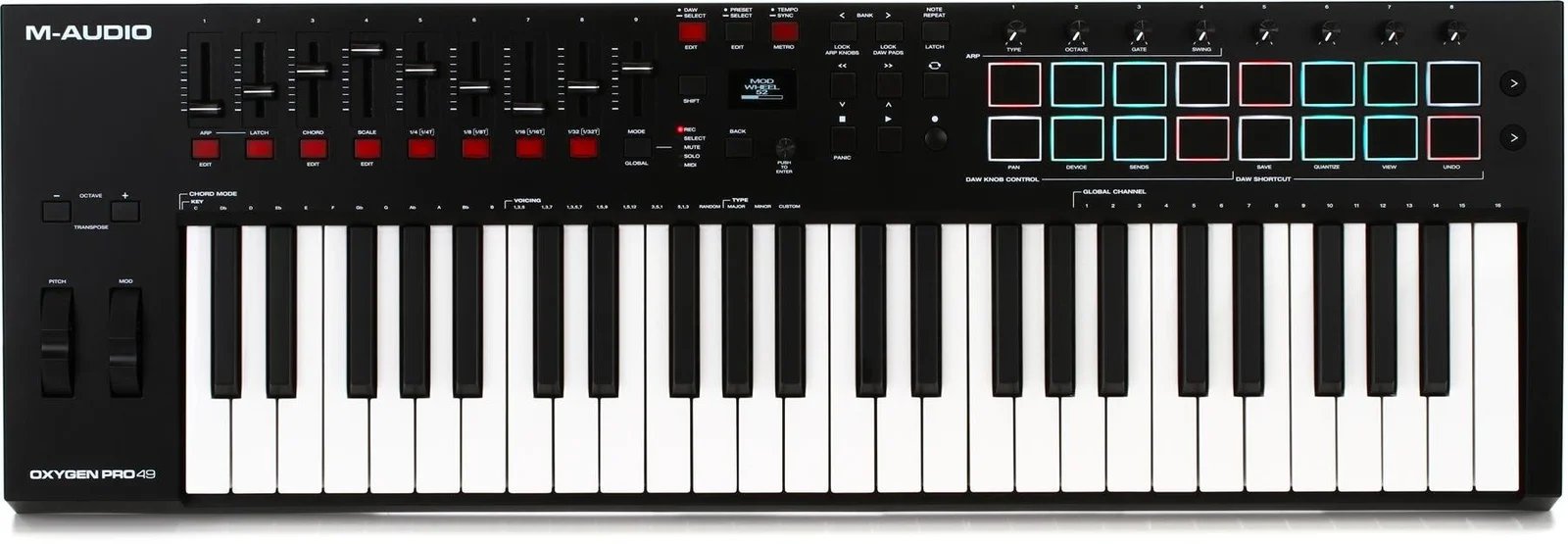 M Audio Oxygen Pro 49 49 key Keyboard Controller