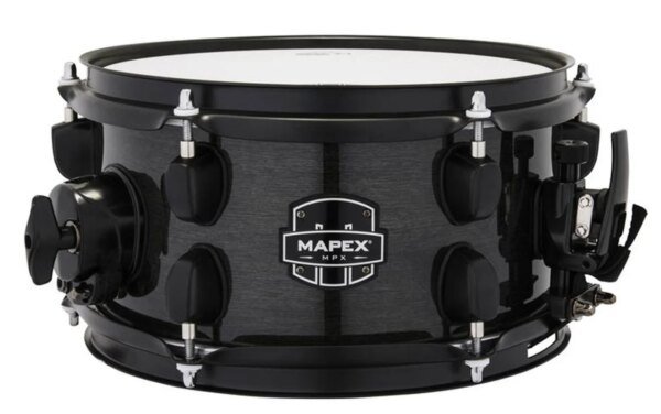 Mapex MPX MPNMP0550BMB Transparent Midnight Black 10x5.5 inch Snare Drum