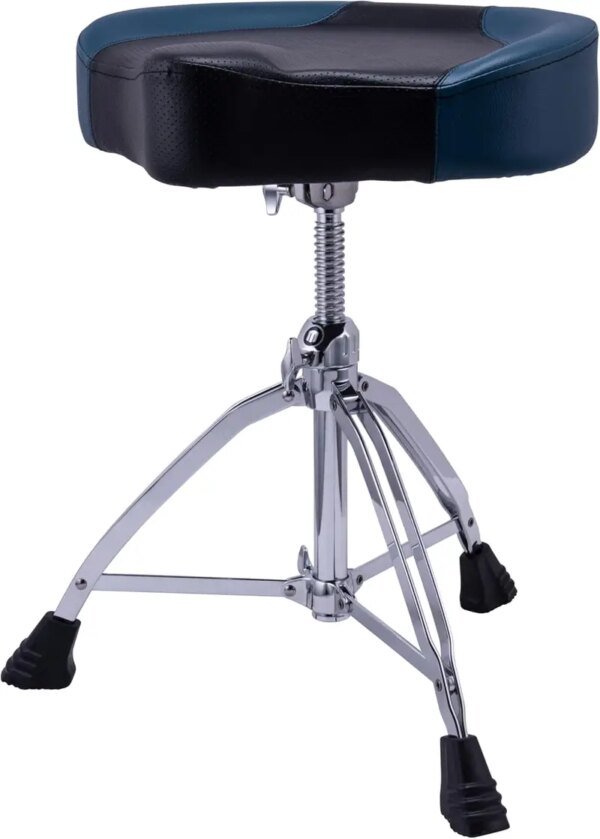 Mapex T855BL Saddle Top Double braced Drum Throne, Blue