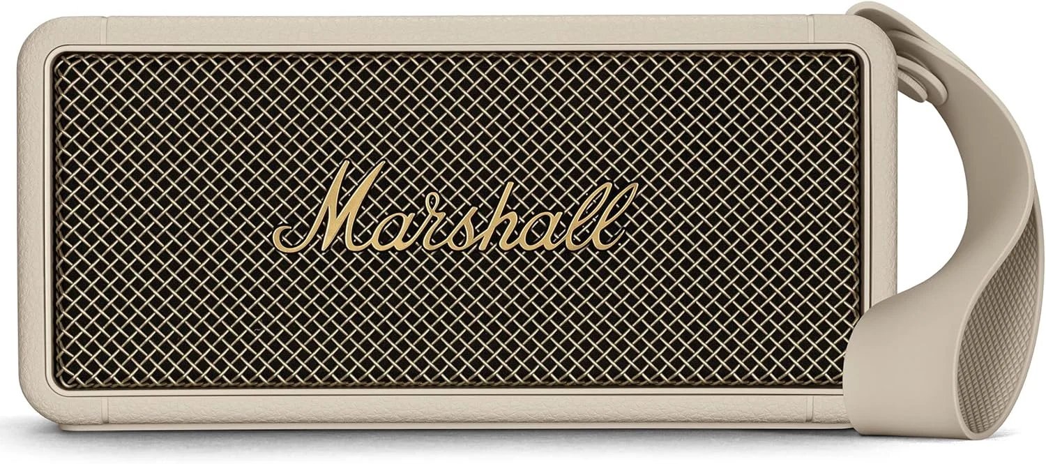 Marshall Middleton Portable Bluetooth Speaker, Cream