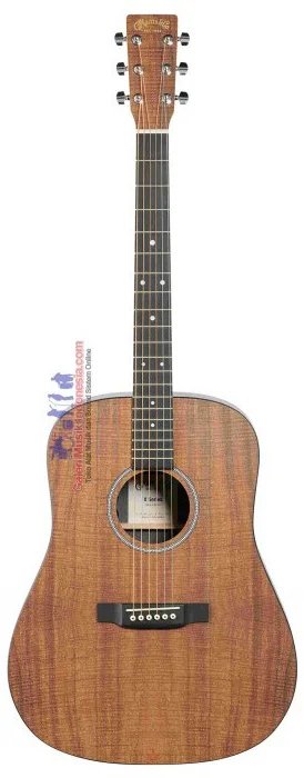 Martin DX1E-01 KOA Dreadnought Acoustic Electric Guitar