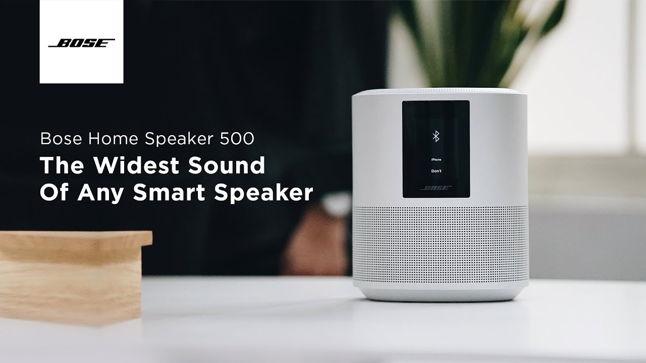 Buat Rumah Menjadi Sangat Menyenangkan - Bose Home Speaker 500 | Bose  Indonesia - YouTube