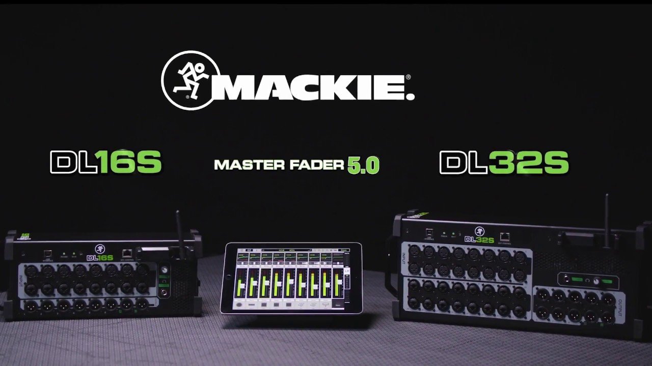 MACKIE DL32S 32-CHANNEL WIRELESS DIGITAL LIVE SOUND MIXER WITH BUILT-IN WI-FI FOR MULTI-PLATFORM CONTROL Rockshop