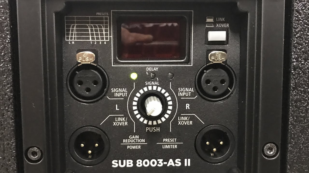 RCF SUB 8003-ASII Active Subwoofer (Authorized Dealers) - YouTube