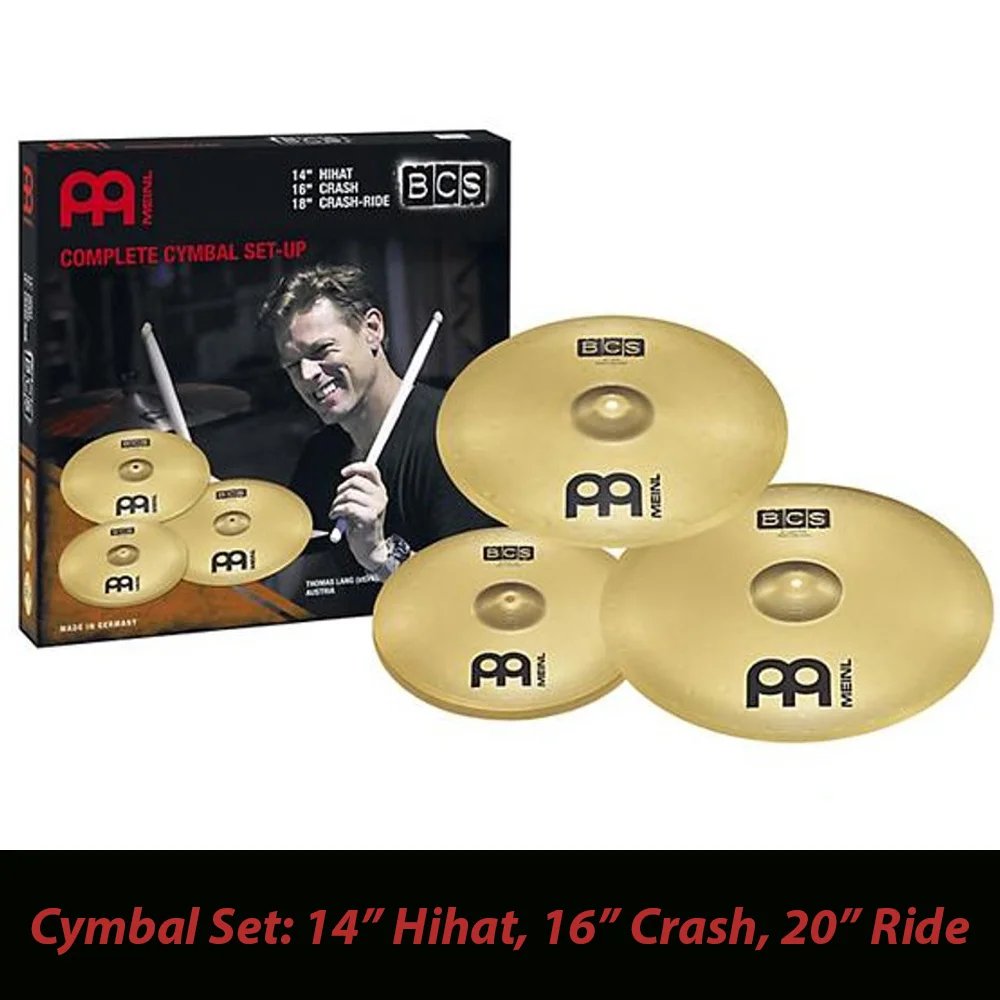 Meinl BCS 141620 Cymbal Set