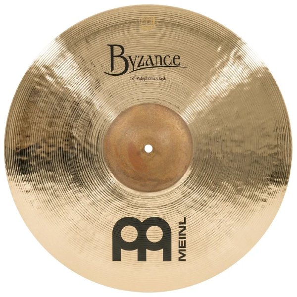 Meinl Byzance Brilliant B18POC-B Polyphonic Crash Cymbal