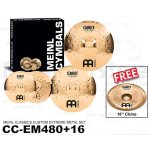 Meinl Classics Custom Extreme CCEM480+16CH Metal Cymbal Set FREE 16 inch (China)