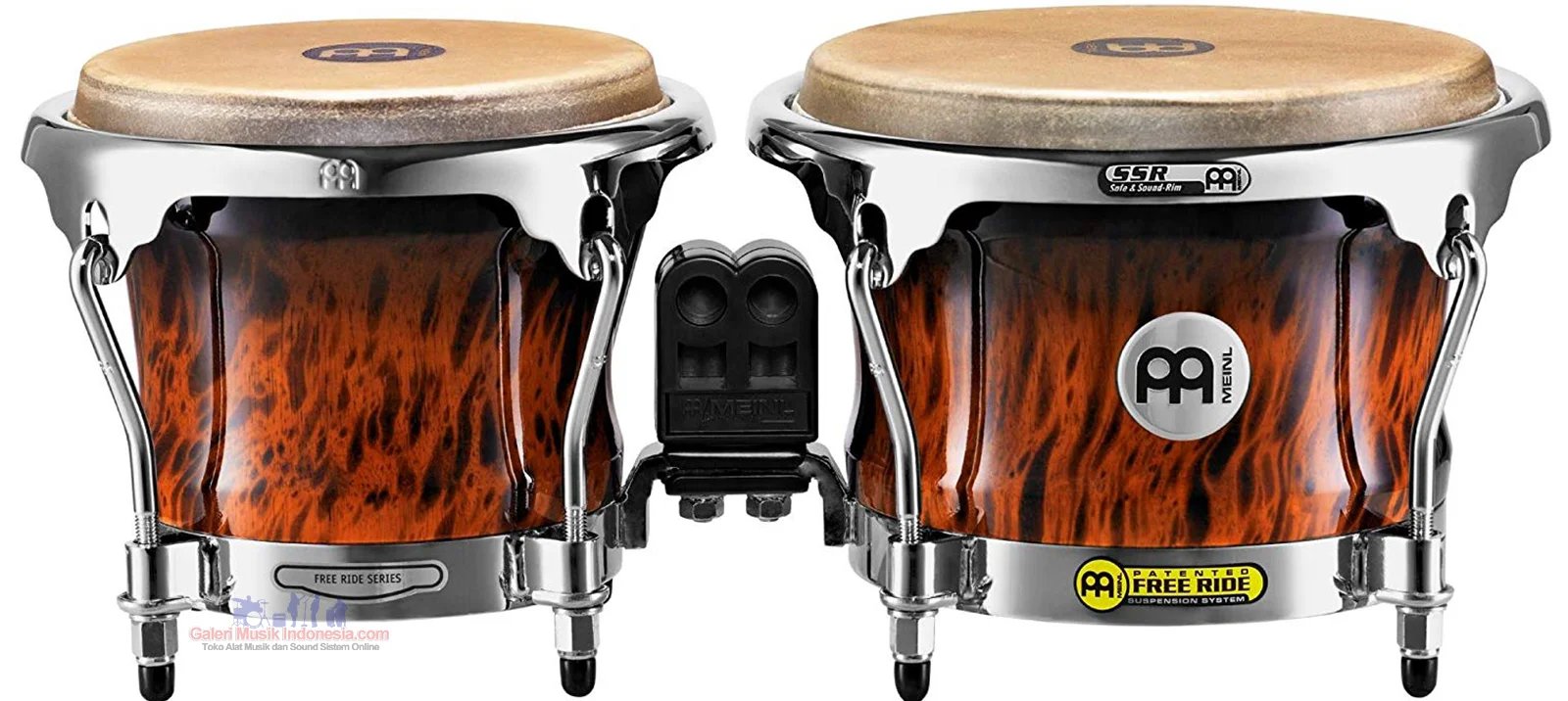 Meinl FWB400BB Bongo Set Free Ride (BB, CR, EBK, GAB, NT)