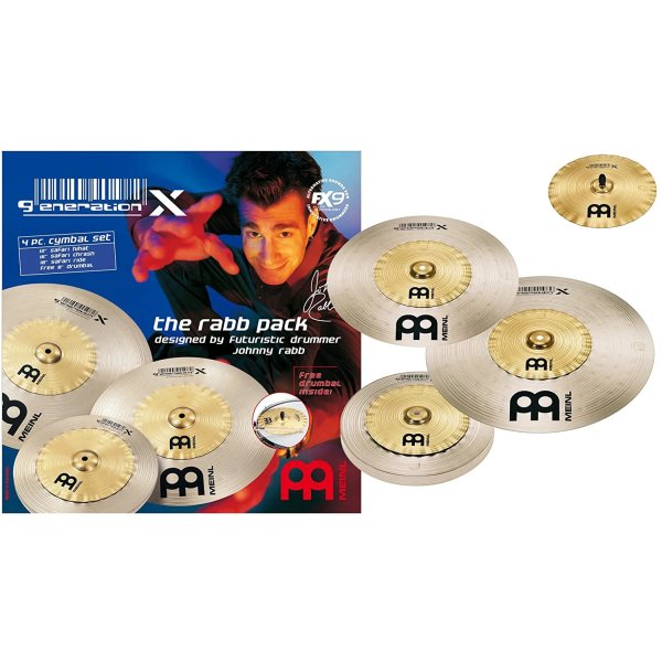 Meinl Generation X GX121618 Johny Rabb Signature Cymbal Set