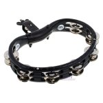 products meinl htmt2bk mountable abs plastic tambourine double row steel jingles 5019