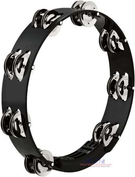Meinl HTT10BK 10" Headliner Series Tour Tambourine Double Rows