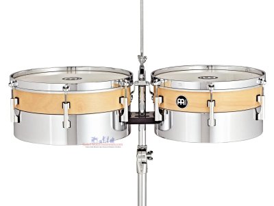 products meinl hyt1314 hybrid timbales with height adjustable tripod stand and cowbell holder a92992