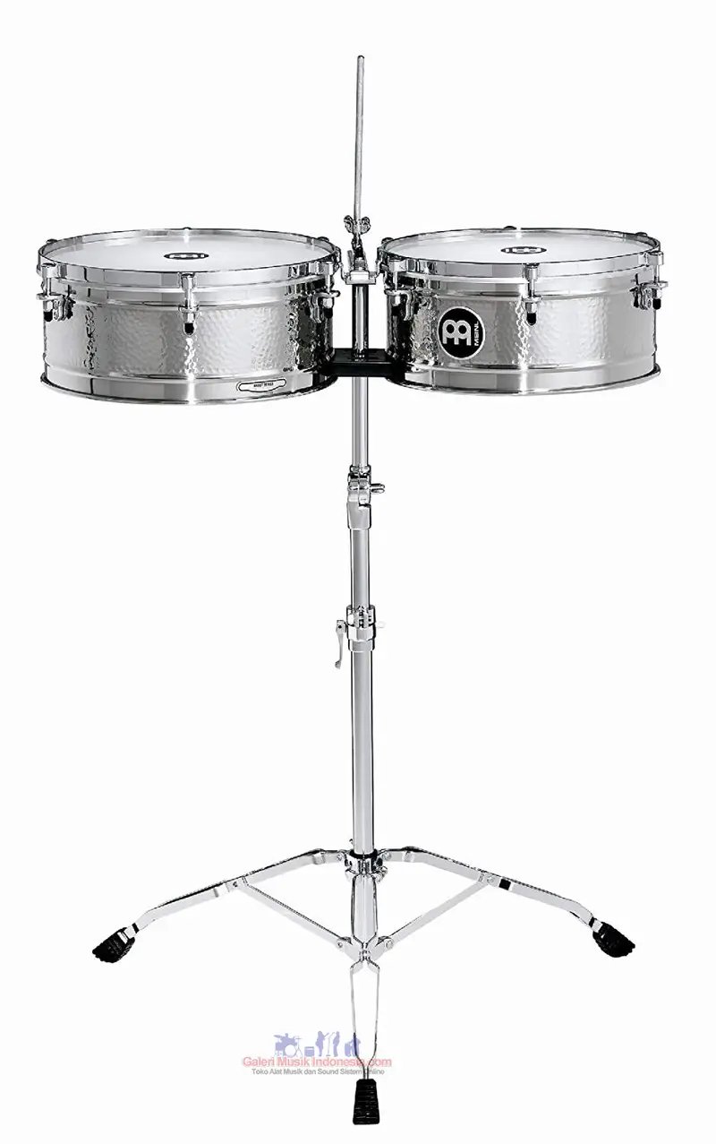 Meinl LC1STS Artist Series Luis Conte Signature Stainless Steel Timbales