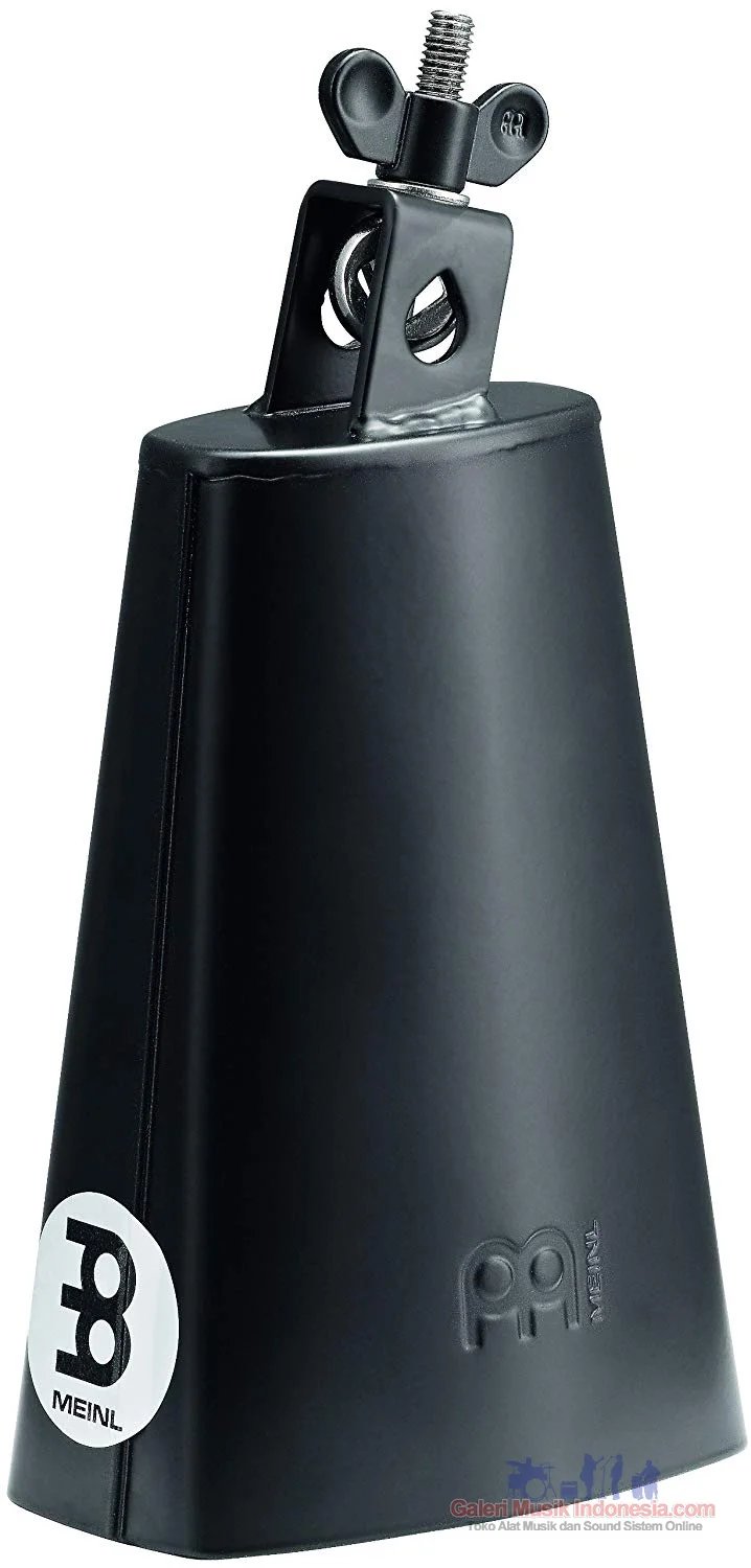 Meinl SL675-BK 6 3/4-Inch Black Powder Coated Steel Cowbell
