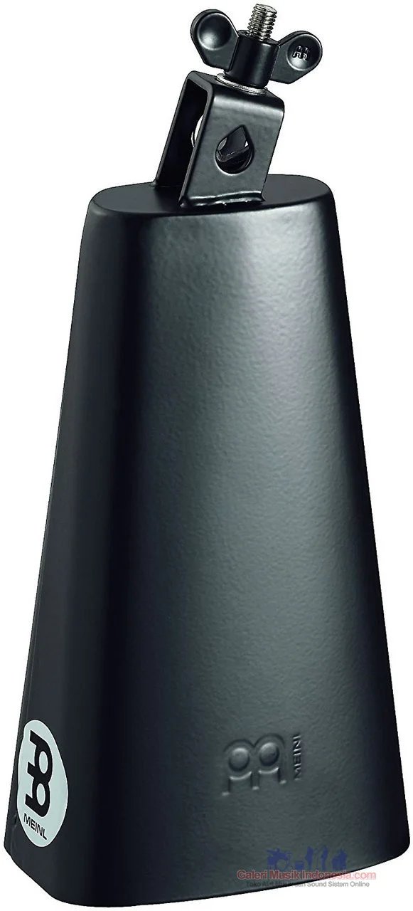 Meinl SL850-BK 8 1/2-Inch Black Powder Coated Steel Cowbell