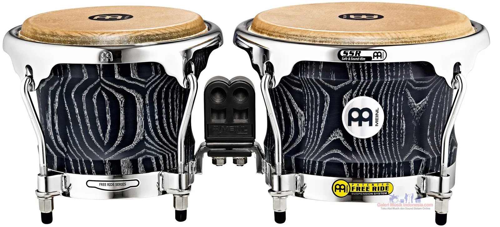 Meinl WB400VBKM Woodcraft Bongos (VBK-M, VBR-M, VR-M)