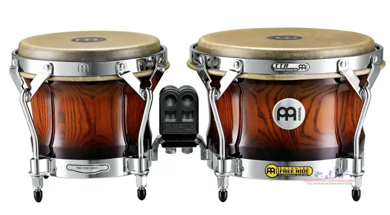 Meinl WB500AMB Free Ride Series Woodcraft Bongos (AMB & ZFA-M)
