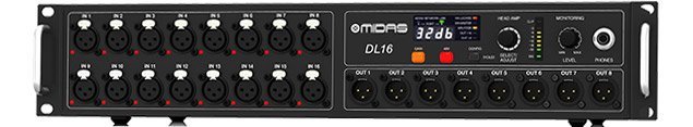MIDAS DL16 i/o