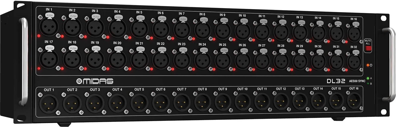 Midas DL32 32 Input / 16 Output Stage Box