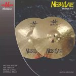 products nebulae ncs001 cymbal set brass hi hat 14 crash 16 ride 20 with softcase 10022