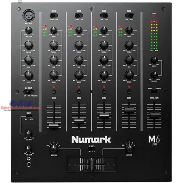 Numark M6USB 4-Channel DJ Mixer