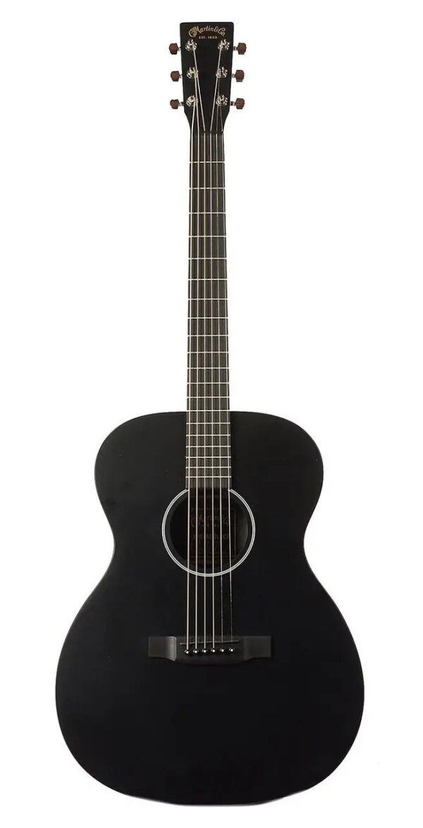 Martin OMXAE Orchestra Model Acoustic-Electric Guitar Black