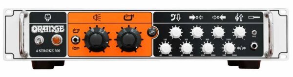 Orange Solid State Rack Mounted Head with Footswitch Gain & Di output, 300 Watt
