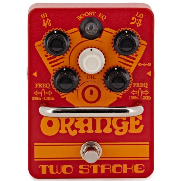 Orange Two Stroke Boost EQ Pedal