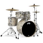 products pdp concept maple pdcm2215ti twisted ivory covering 5 piece drum kit 7898