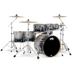 products pdp concept maple pdcm2217sb silver to black fade lacquer 7 piece drum kit 8056