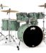 products pdp concept maple pdcm2217sf satin seafoam covering 7 piece drum set with double pedals 10071