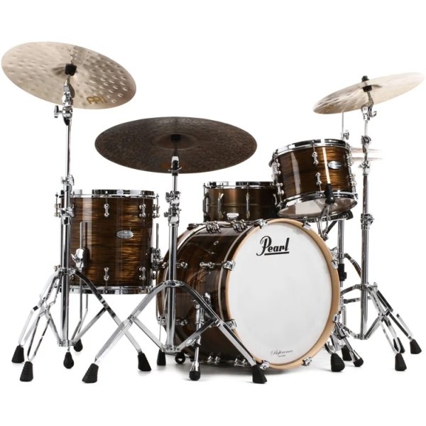 Pearl Reference One Premium 7 Piece Drum Set, Bronze Oyster