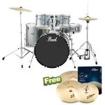products pearl roadshow rs525sb c 5 piece drum set cymbals zildjian planet z a116161