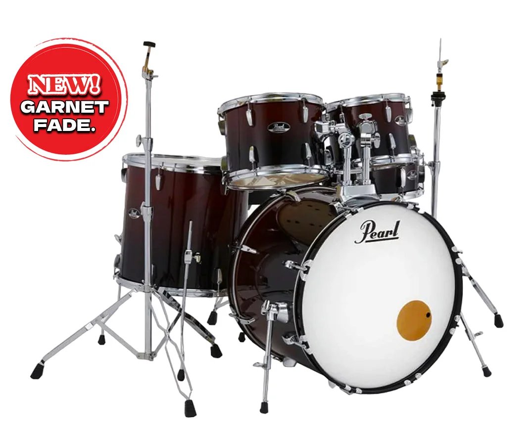 Pearl Roadshow RS525SB/C 5 Piece Drum Set, No Cymbals
