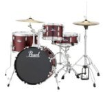 Pearl Roadshow RS584B/C 4-Piece Drum Set + Cymbals Zildjian Planet Z