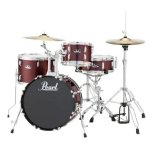 Pearl Roadshow RS584B/C 4-Piece Drum Set + Cymbals Zildjian Planet Z