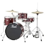 Pearl Roadshow RS584B/C 4-Piece Drum Set + Cymbals Zildjian Planet Z